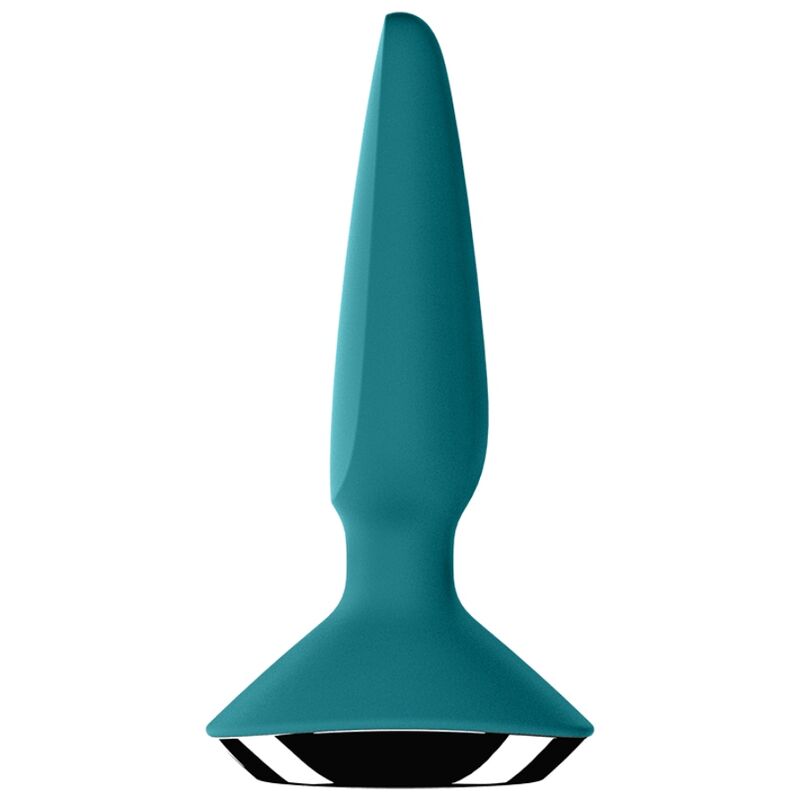 SATISFYER Plug-ilicious 1 – Plug ilicious 1 plug vibrator green