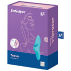SATISFYER Teaser – Finger vibrator blue light