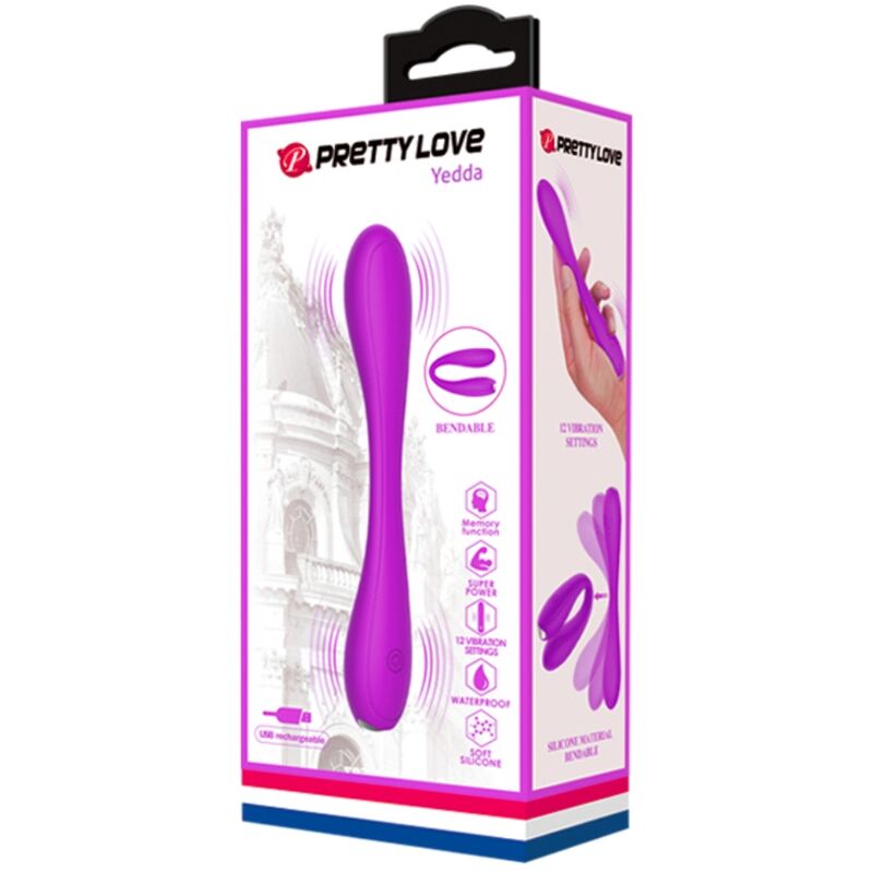 PRETTY LOVE – VIBRATORE FLESSIBILE YEDDA