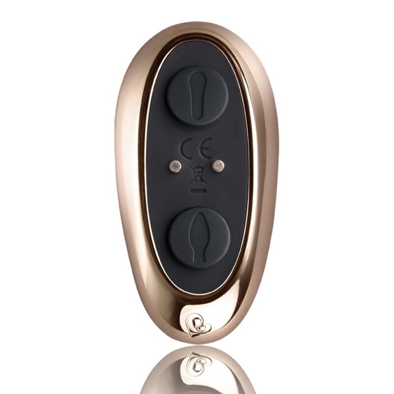 Rocks-Off Cocktail – Paarvibrator mit Analplug und Penisstimulation, Schwarz