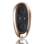 Rocks-Off Cocktail – Paarvibrator mit Analplug und Penisstimulation, Schwarz