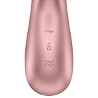 SATISFYER Hot Lover – Rabbit-Vibrator mit Wärmefunktion, rosé/beige