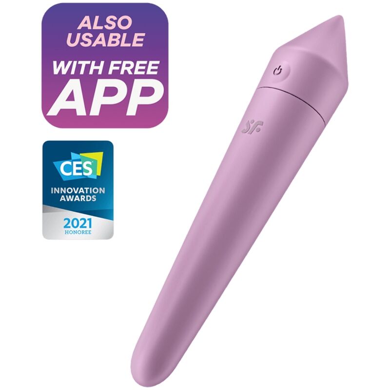 SATISFYER Ultra Power Bullet 8 – Mini-Vibrator mit App, lila