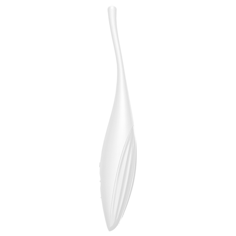 SATISFYER – VIBRATORE TWIRLING JOY CLIT TIP BIANCO