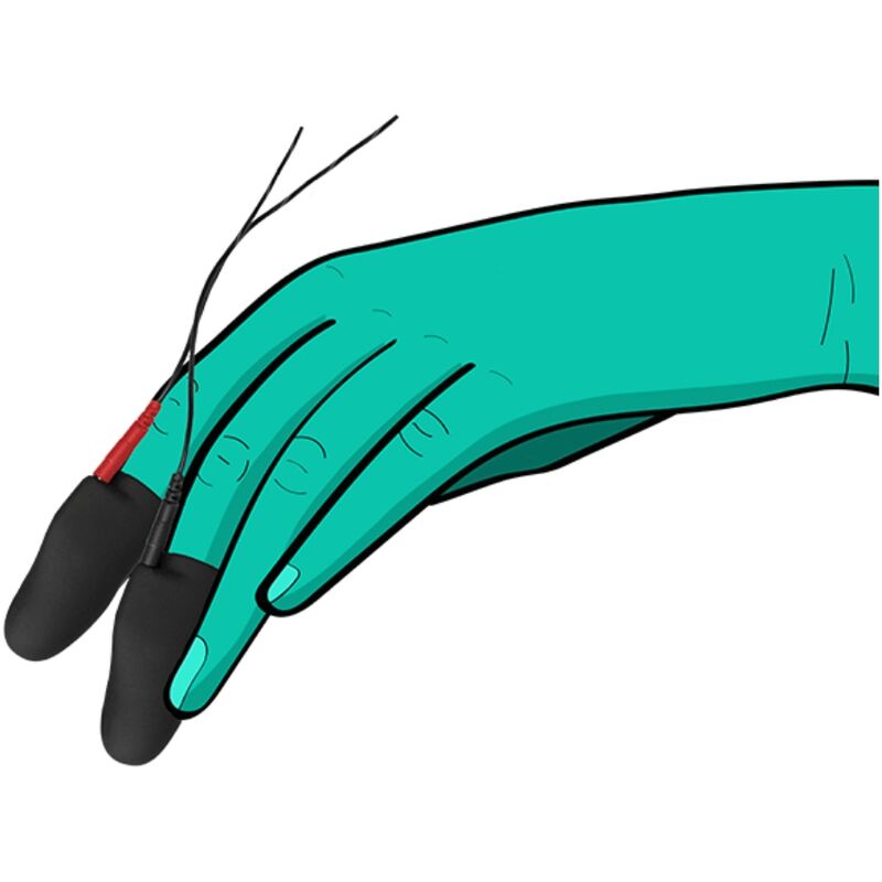 ELECTRASTIM – Explorer Elektro-Fingerhüllen aus Silikon