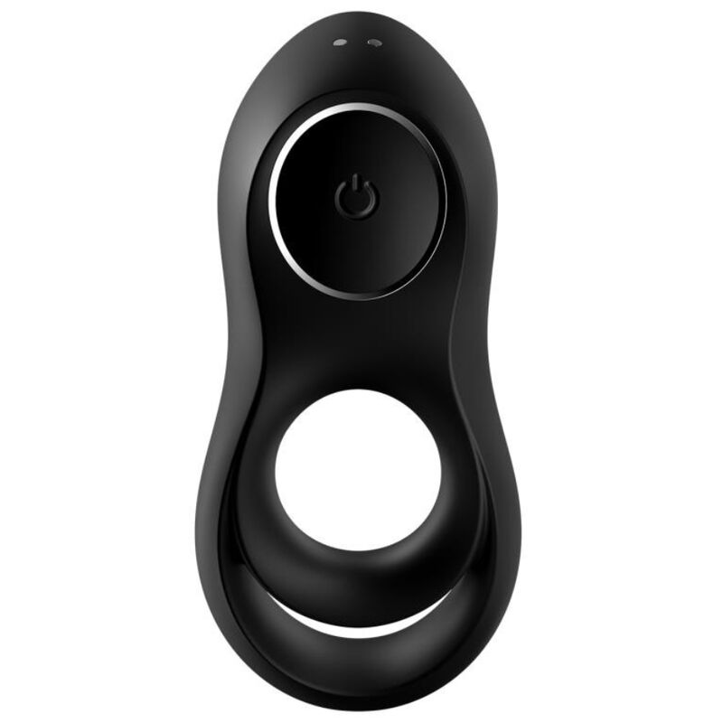 SATISFYER – VIBRATEUR ANNEAU DUO LÉGENDAIRE NOIR