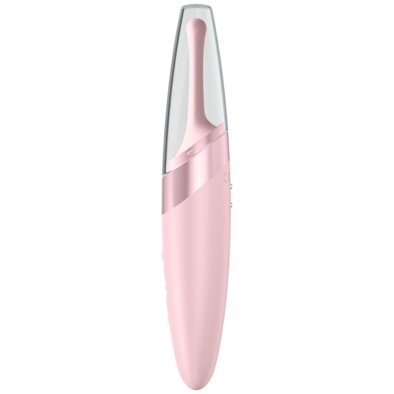SATISFYER – VIBRATEUR POINTE DE CLIT TWIRLING DELIGHT ROSE