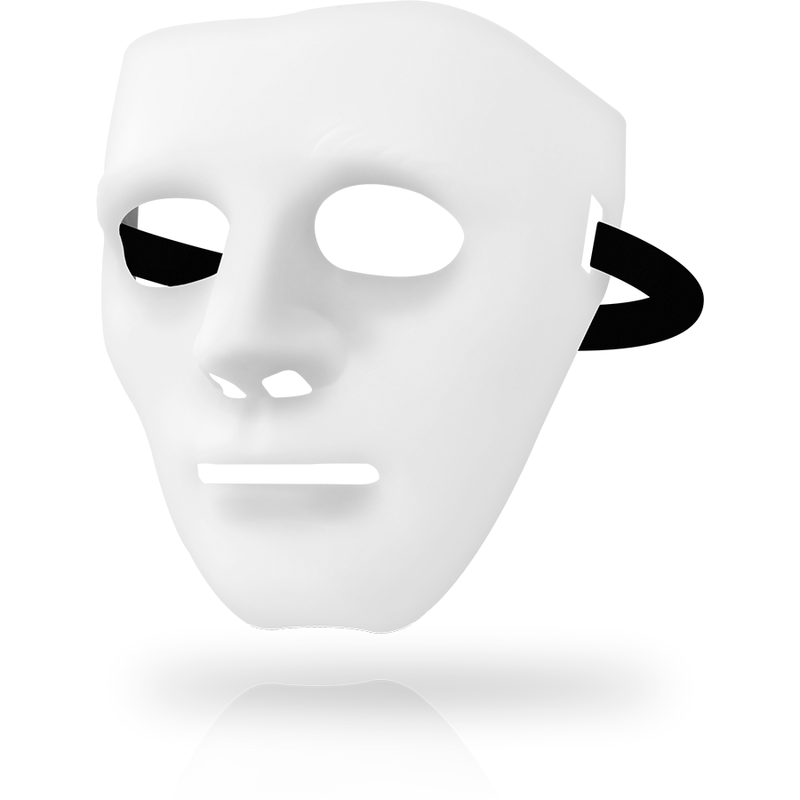 OHMAMA Maske – weiss, Einheitsgrösse