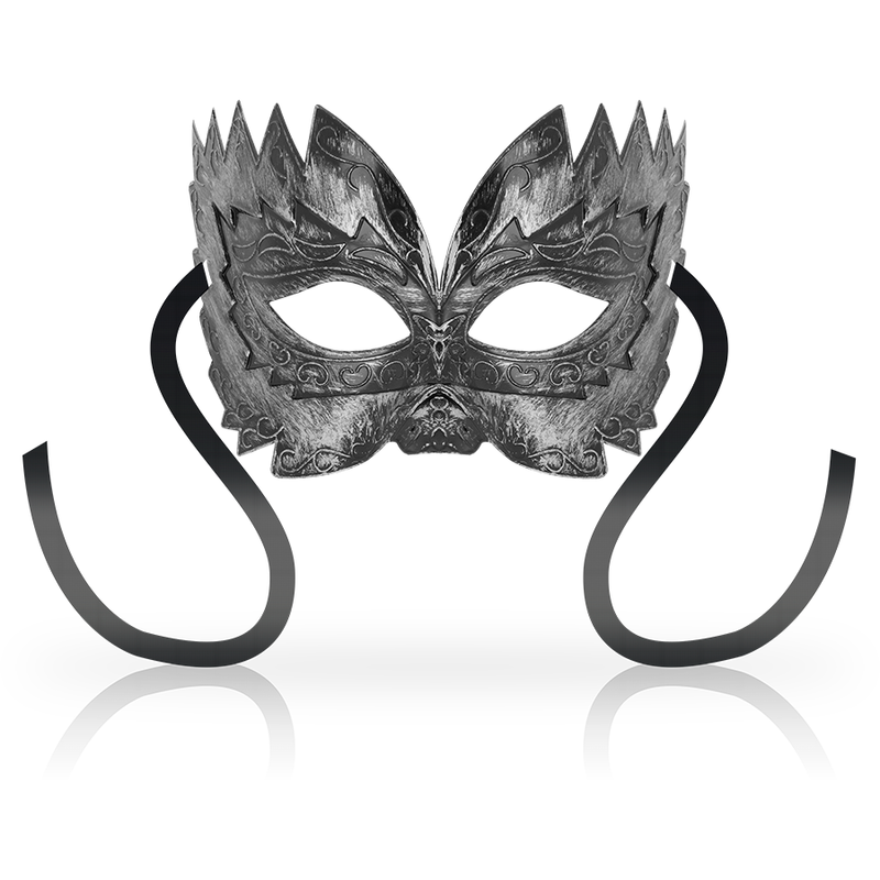 OHMAMA Maske – venezianischer Stil, silber