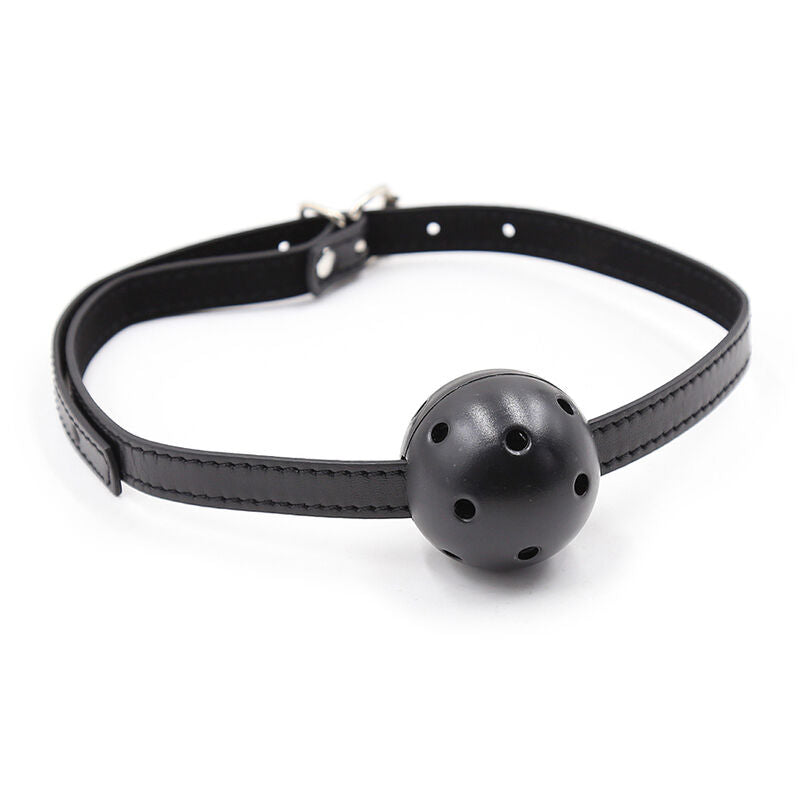 OHMAMA Fetish – Knebel mit Ball und Öffnungen