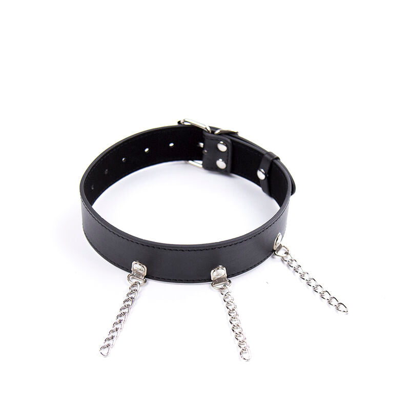 OHMAMA FETISH – Collier fétiche avec anneaux