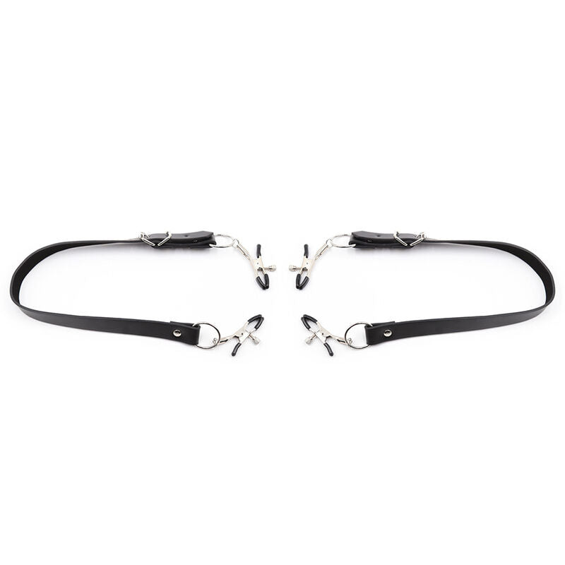 OHMAMA FETISH – CLITORIS CLAMPS WITH LEG STRAPS