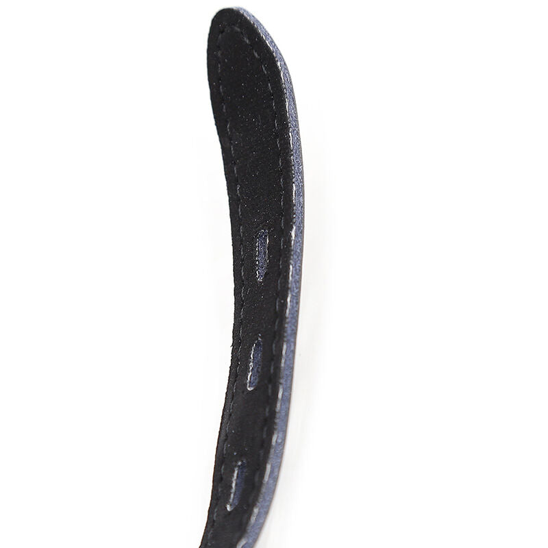 OHMAMA FETISH – Silicone ball gag with leather belt (padlock included)