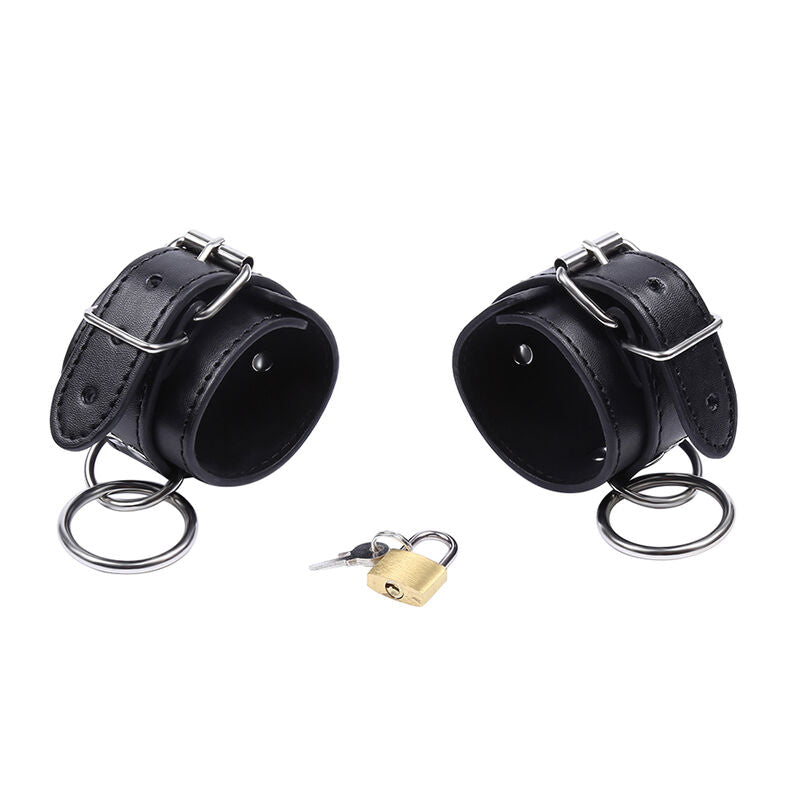 OHMAMA FETISH – O-ring retenues de poignet verrouillées