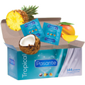 PASANTE Tropical – aromatisierte Kondome, 144 Stück