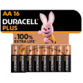 DURACELL – Plus Power 100 batteria alcalina AA LR6, 16 pezzi