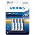 Philips – Ultra batteria alcalina AAA LR03, 4 pezzi