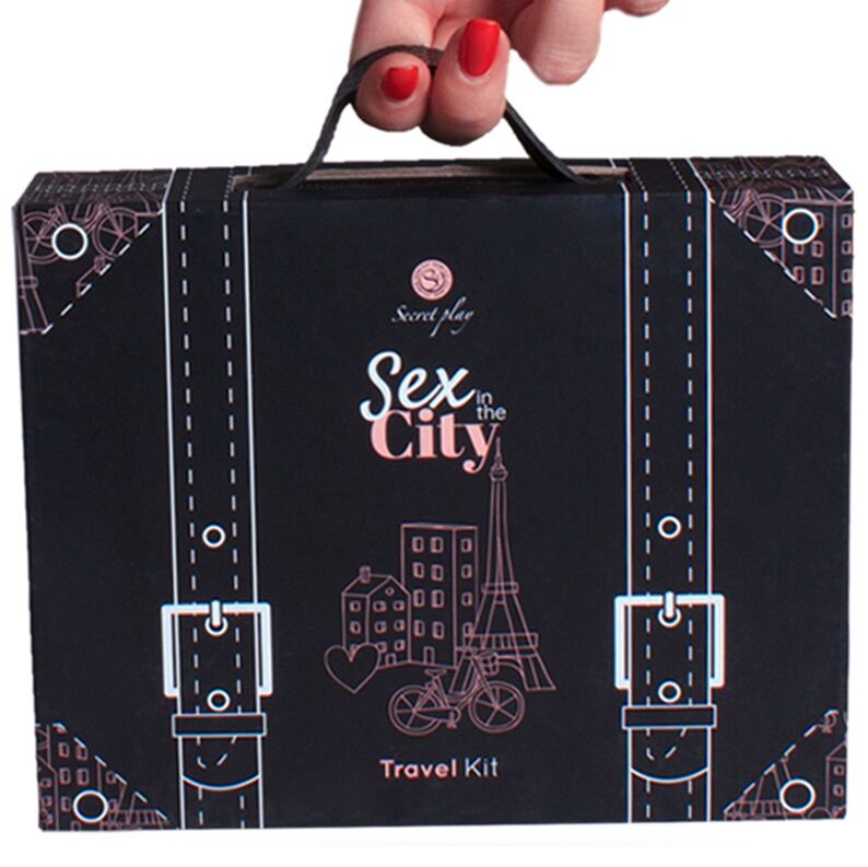 SECRETPLAY Sex in the City – Kit de voyage sexe dans la ville (es/en/de/fr/nl/pt)