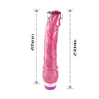 BAILE – Realistic Red Vibrator 23 cm