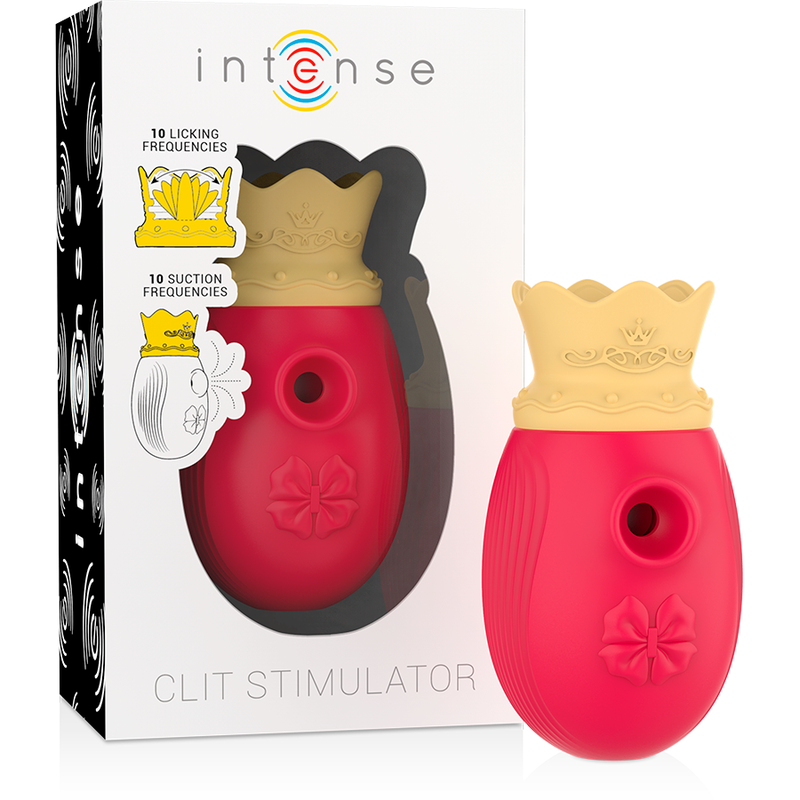 INTENSE – CLITORIS STIMULATOR 10 SUCTION AND LICKING MODES
