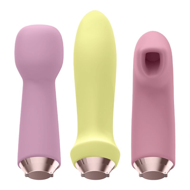 SATISFYER – MARVELOUS FOUR ENSEMBLE VIBRATEUR ET AIR PULSE