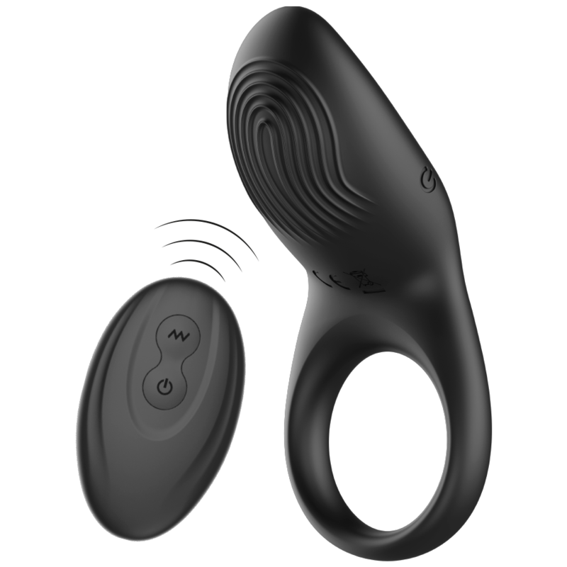 Ibiza – Vollkontakt-Vibrationsring mit Fernbedienung