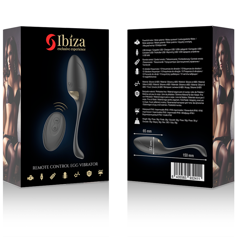 Ibiza – Ovetto vibrante con telecomando