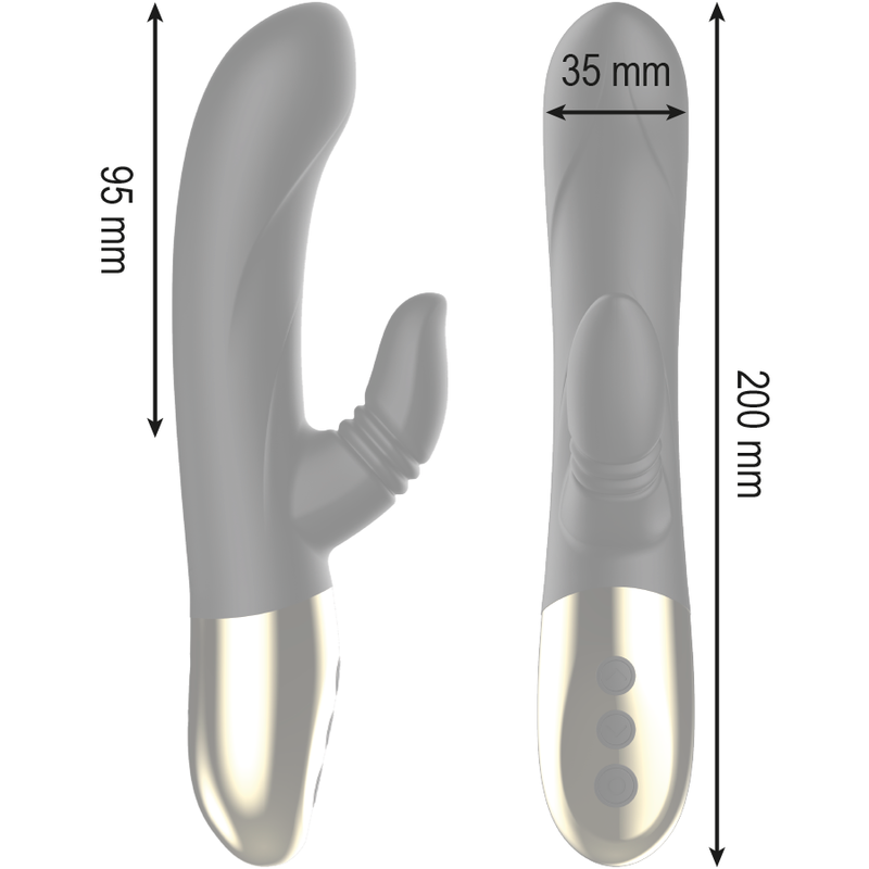 Ibiza Licking – Vibrateur rabbit avec fonction de léchage