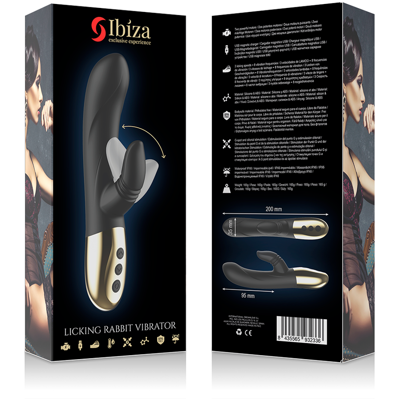 Ibiza Licking – Vibrateur rabbit avec fonction de léchage