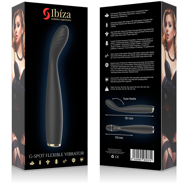 Ibiza – Flexibler G-Punkt-Vibrator mit Rabbit-Funktion