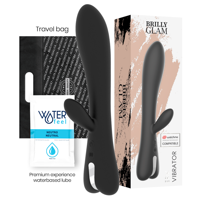 BRILLY GLAM Erik – Vibratore + telecomando watchme