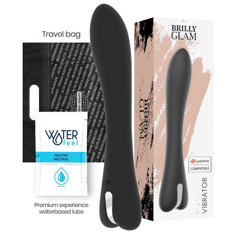 BRILLY GLAM Ryan – Vibratore con telecomando Watchme