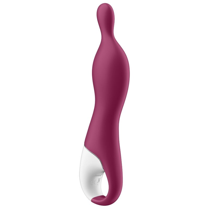 SATISFYER A-Mazing 1 – Vibrateur pour le point A, couleur baie