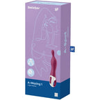 SATISFYER A-Mazing 1 – Vibrateur pour le point A, couleur baie