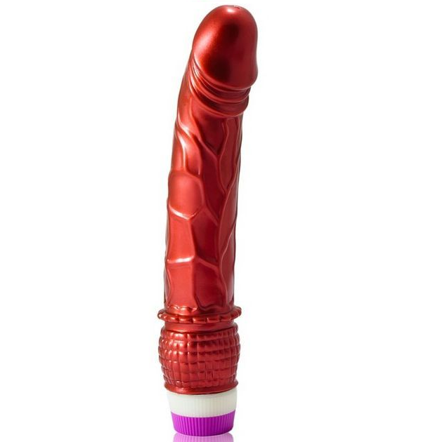 BAILE – Realistic Red Vibrator 23 cm