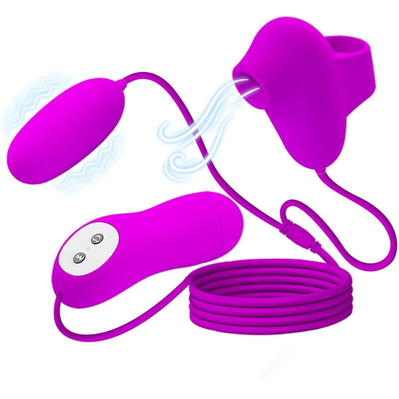 PRETTY LOVE – Vibrating bullet and suction cup