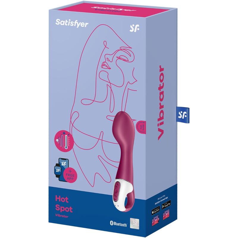 SATISFYER Hot Spot – G-Punkt-Vibrator mit Wärmefunktion