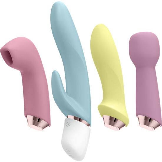 SATISFYER – MARVELOUS FOUR ENSEMBLE VIBRATEUR ET AIR PULSE