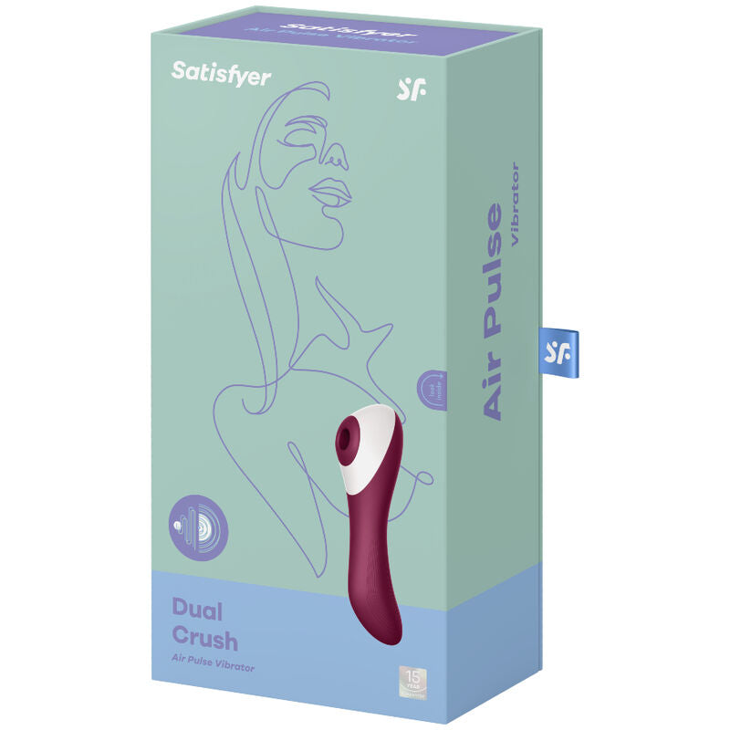 SATISFYER – VIBRATORE DUAL CRUSH AIR PULSE