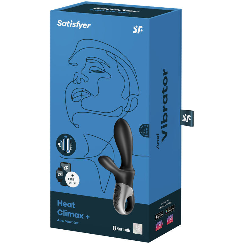 SATISFYER – HEAT CLIMAX+ APP VIBRATORE ANALE NERO