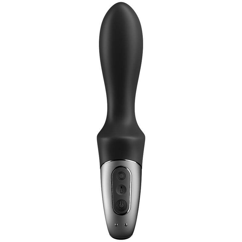 SATISFYER Heat Climax – Analvibrator mit Wärmefunktion und App, schwarz