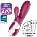SATISFYER Hot Bunny – G-Punkt-Vibrator mit Wärmefunktion und App