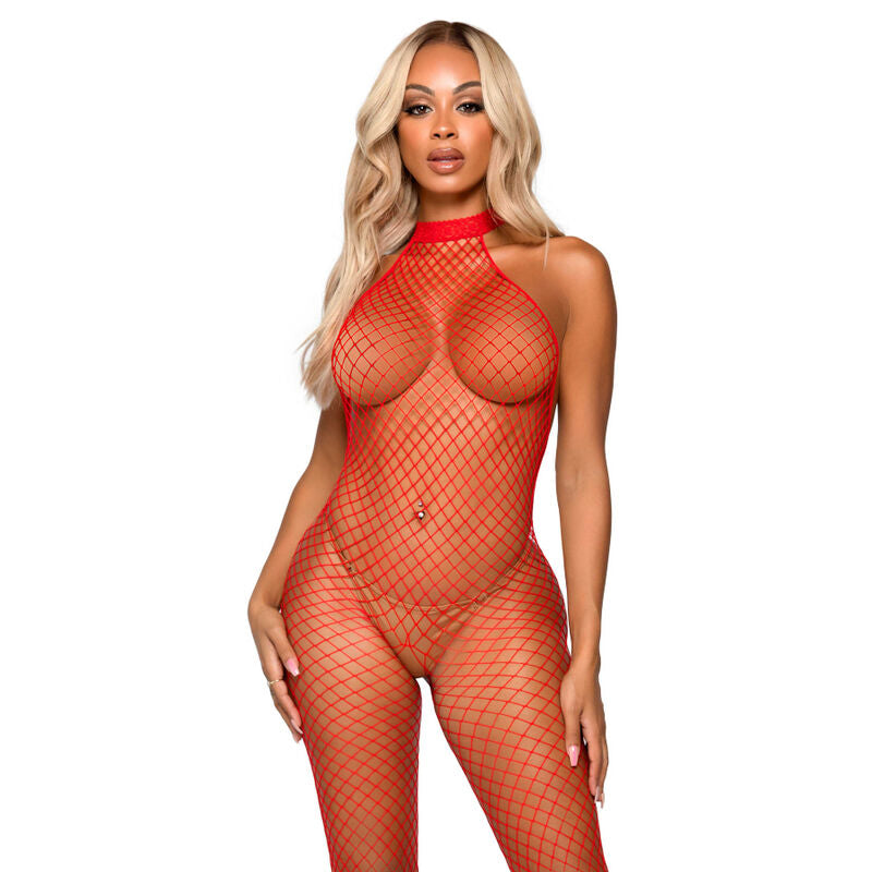 LEG AVENUE Le Frivole – Bodystocking mit Racerback-Ausschnitt