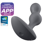 SATISFYER Deep Diver Connect App – Analvibrator, grau