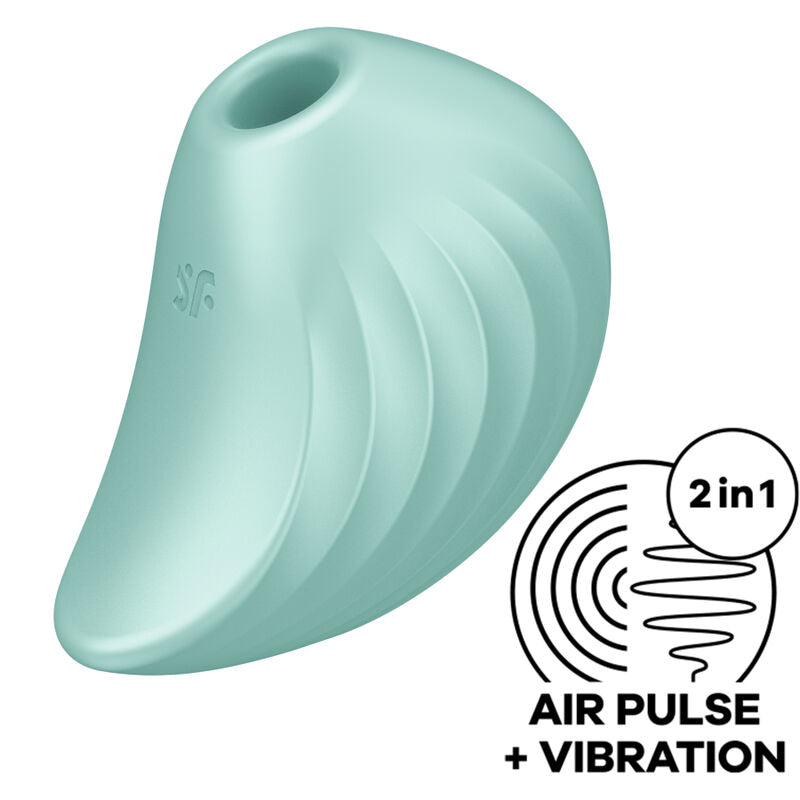 SATISFYER Pearl Diver – Stimulateur à pulsations d'air et vibromasseur