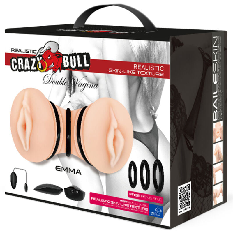 CRAZY BULL Emma – Realistic double vagina Masturbator