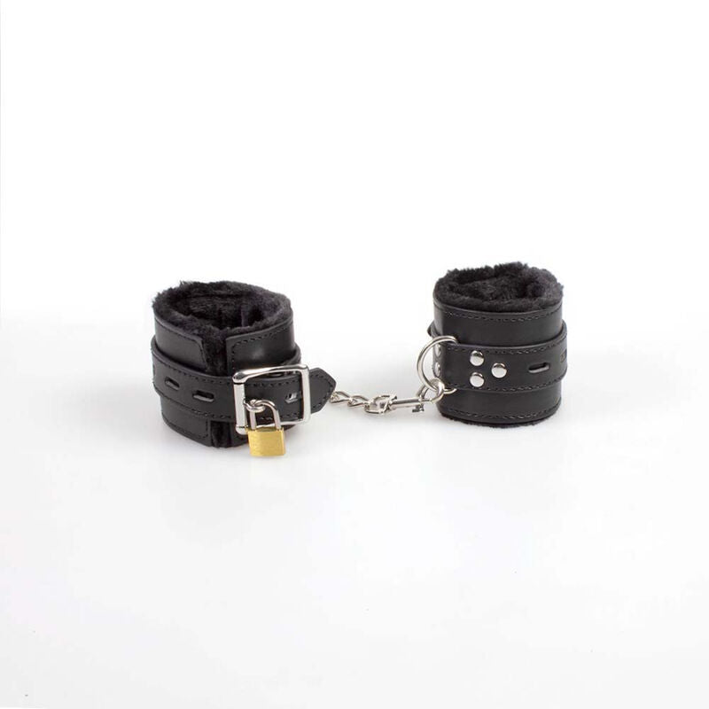 SECRETPLAY – Bondage-Handschellen in Schwarz, BDSM-Kollektion