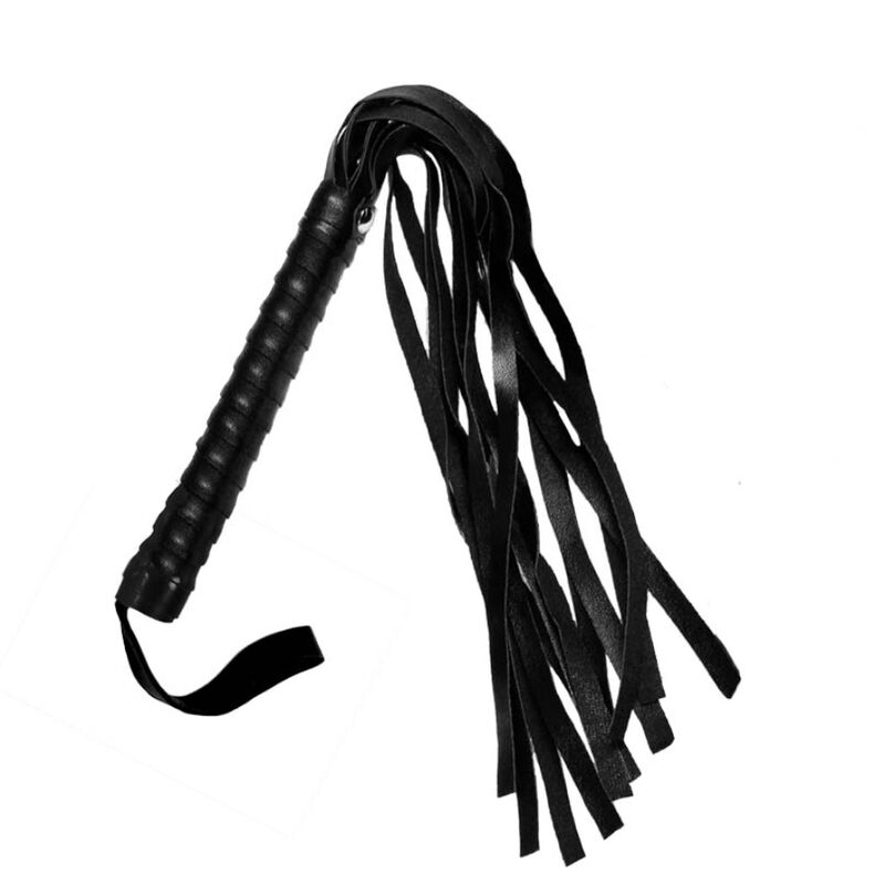 SECRETPLAY – Bondage-Peitsche in Schwarz, BDSM-Kollektion