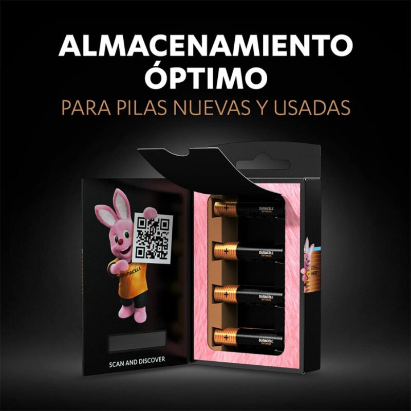 DURACELL – Optimum 200 pile alcaline AAA LR03, 4 pièces