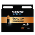 DURACELL – Optimum batteria alcalina AAA LR03, 8 pezzi